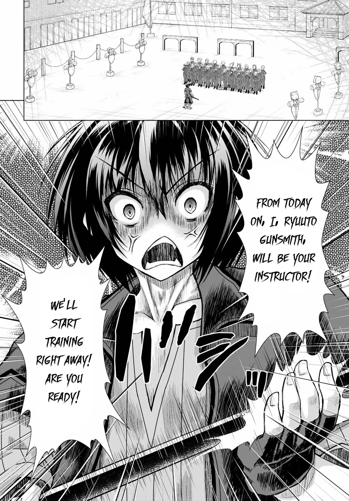 Gunota ga Mahou Sekai ni Tensei Shitara, Gendai Heiki de Guntai Harem o Tsukucchaimashita!? chapter 60 page 17