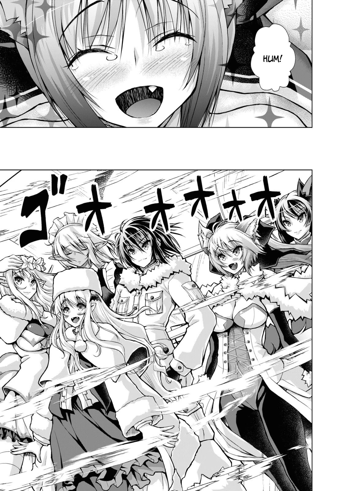 Gunota ga Mahou Sekai ni Tensei Shitara, Gendai Heiki de Guntai Harem o Tsukucchaimashita!? chapter 61 page 14