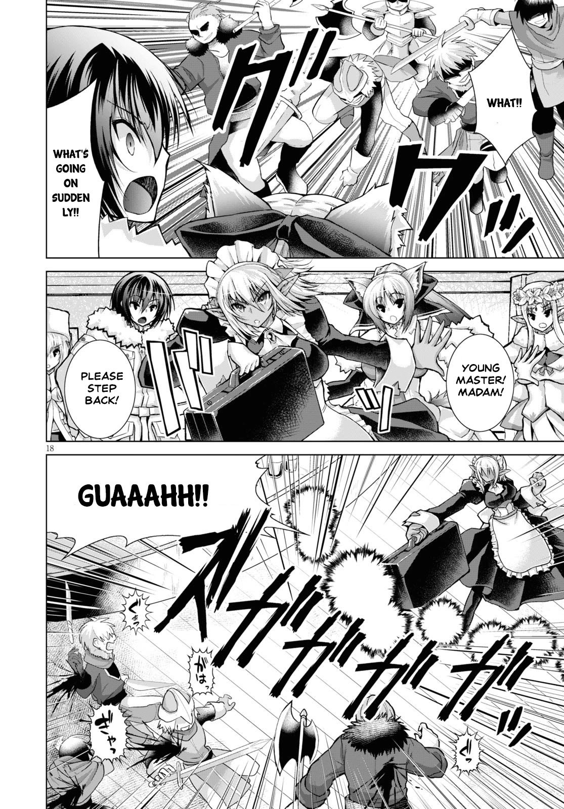 Gunota ga Mahou Sekai ni Tensei Shitara, Gendai Heiki de Guntai Harem o Tsukucchaimashita!? chapter 61 page 19