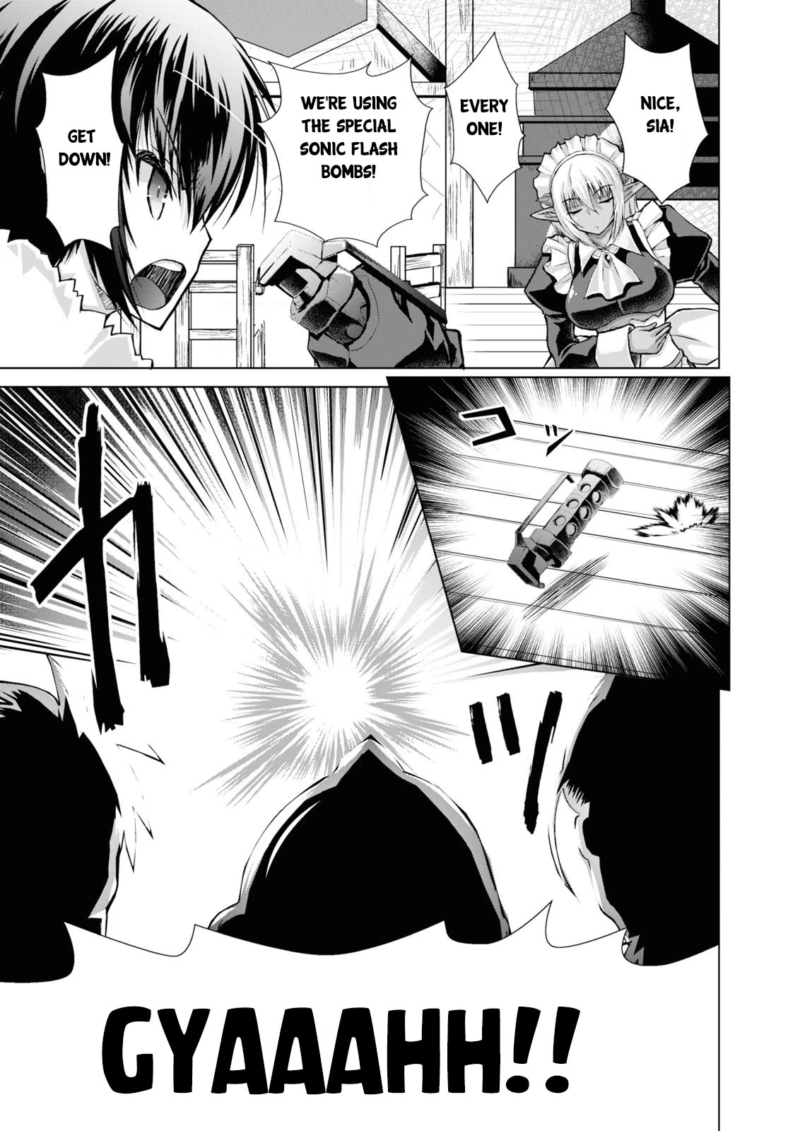 Gunota ga Mahou Sekai ni Tensei Shitara, Gendai Heiki de Guntai Harem o Tsukucchaimashita!? chapter 61 page 20