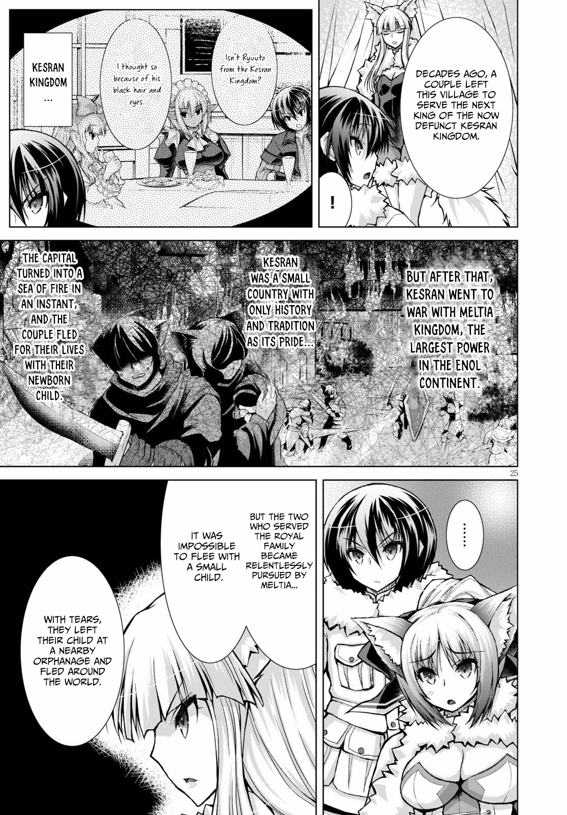 Gunota ga Mahou Sekai ni Tensei Shitara, Gendai Heiki de Guntai Harem o Tsukucchaimashita!? chapter 62 page 26