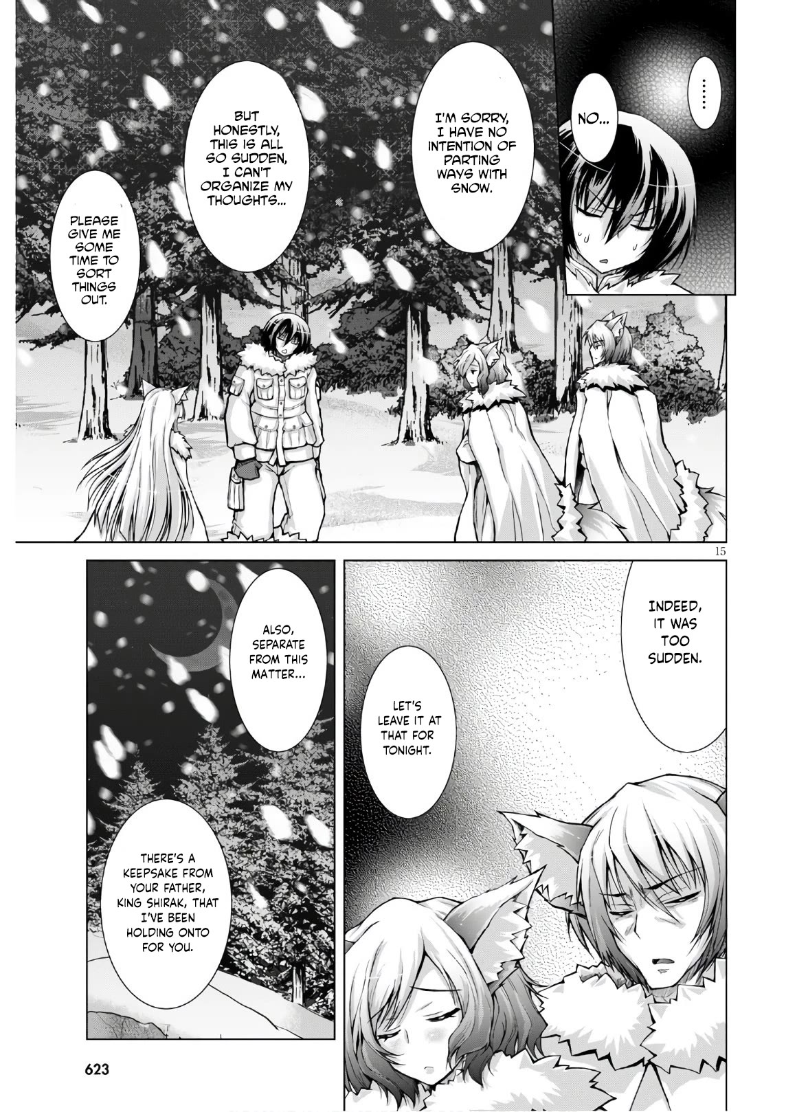 Gunota ga Mahou Sekai ni Tensei Shitara, Gendai Heiki de Guntai Harem o Tsukucchaimashita!? chapter 63 page 16