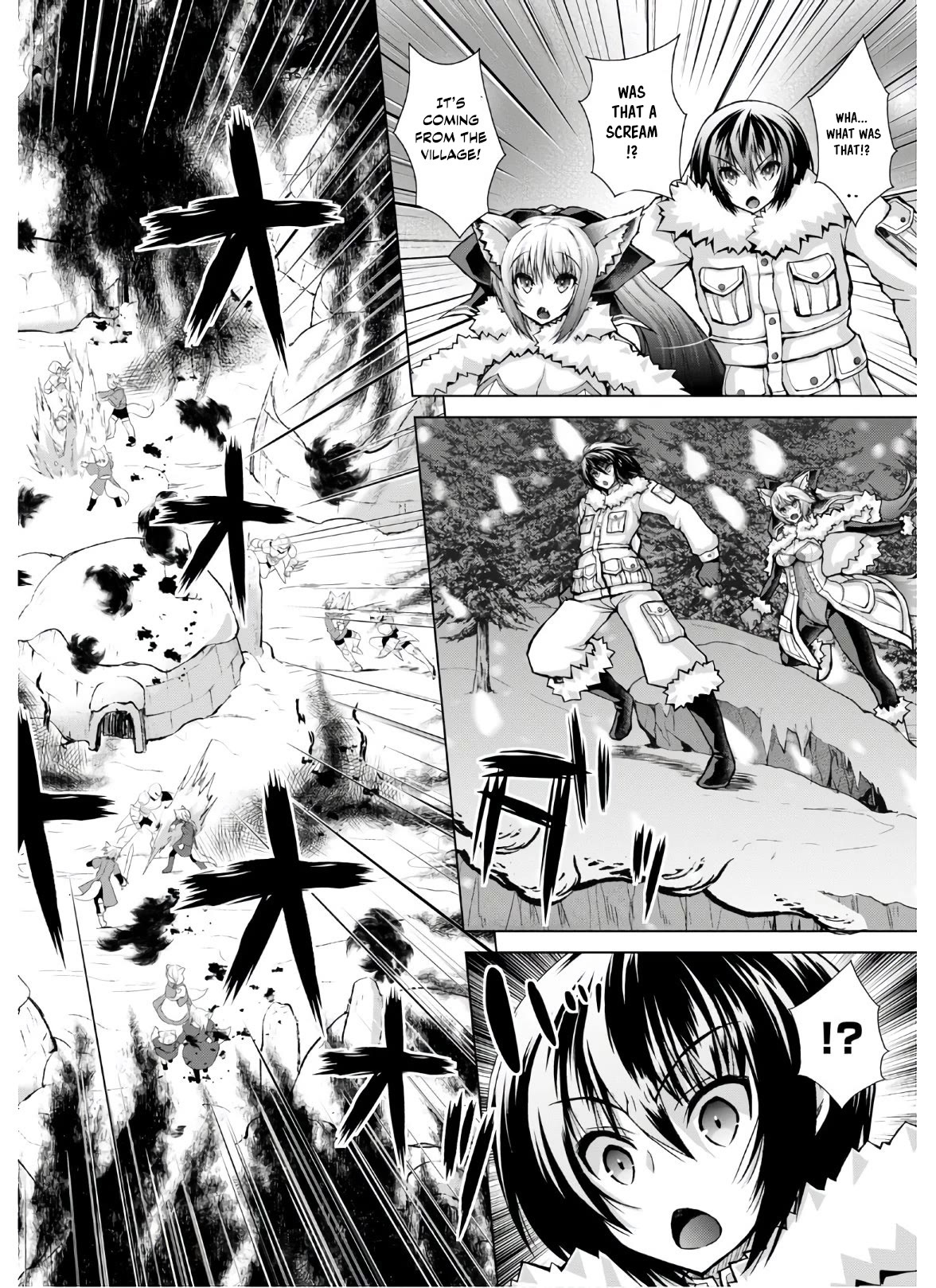Gunota ga Mahou Sekai ni Tensei Shitara, Gendai Heiki de Guntai Harem o Tsukucchaimashita!? chapter 63 page 23