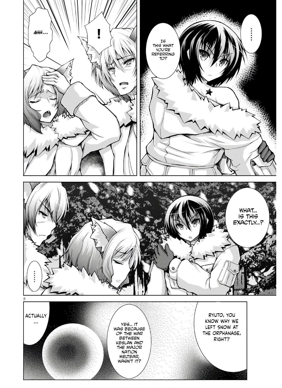 Gunota ga Mahou Sekai ni Tensei Shitara, Gendai Heiki de Guntai Harem o Tsukucchaimashita!? chapter 63 page 9