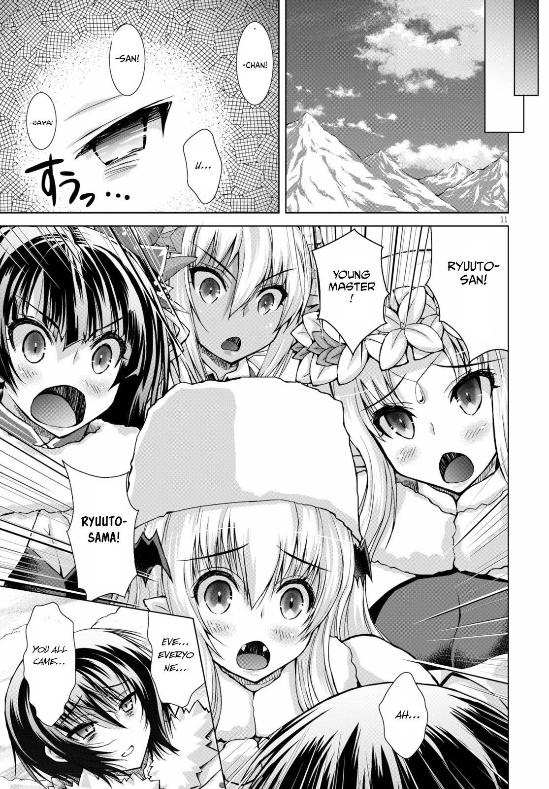 Gunota ga Mahou Sekai ni Tensei Shitara, Gendai Heiki de Guntai Harem o Tsukucchaimashita!? chapter 64 page 12