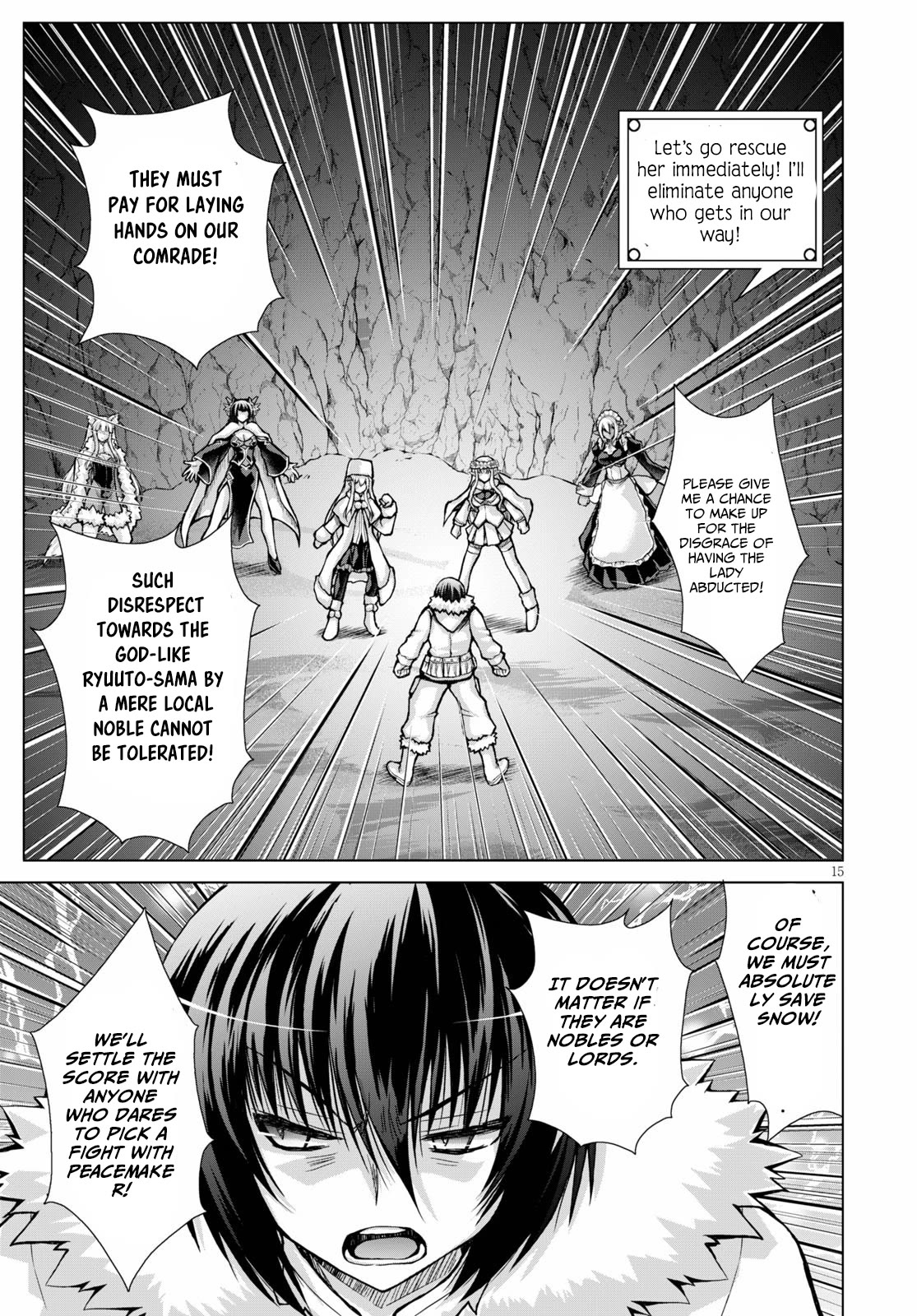 Gunota ga Mahou Sekai ni Tensei Shitara, Gendai Heiki de Guntai Harem o Tsukucchaimashita!? chapter 64 page 16