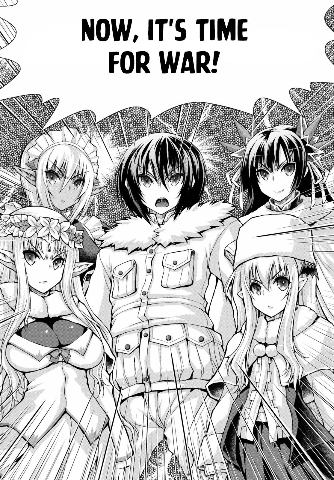 Gunota ga Mahou Sekai ni Tensei Shitara, Gendai Heiki de Guntai Harem o Tsukucchaimashita!? chapter 64 page 17
