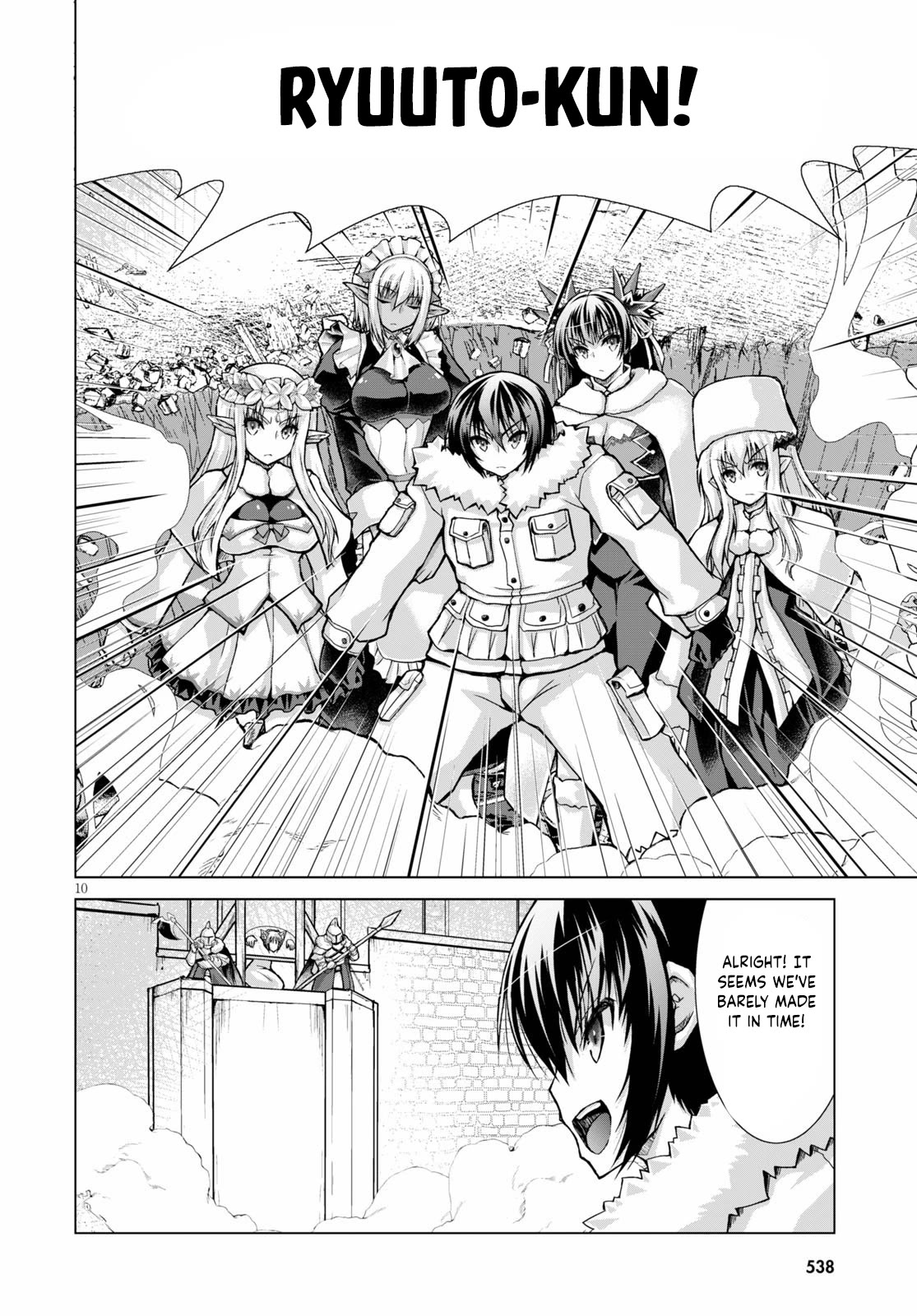 Gunota ga Mahou Sekai ni Tensei Shitara, Gendai Heiki de Guntai Harem o Tsukucchaimashita!? chapter 65 page 11