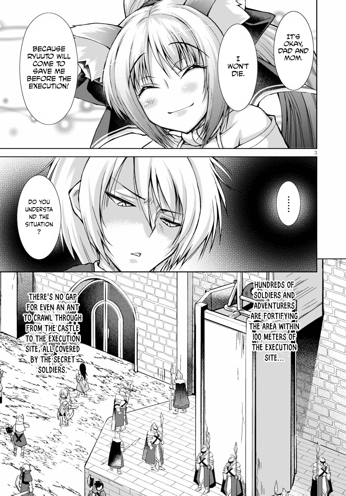 Gunota ga Mahou Sekai ni Tensei Shitara, Gendai Heiki de Guntai Harem o Tsukucchaimashita!? chapter 65 page 4