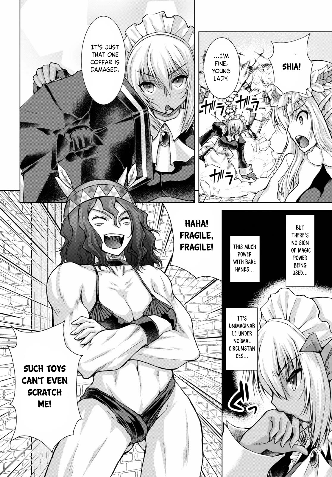 Gunota ga Mahou Sekai ni Tensei Shitara, Gendai Heiki de Guntai Harem o Tsukucchaimashita!? chapter 66 page 3
