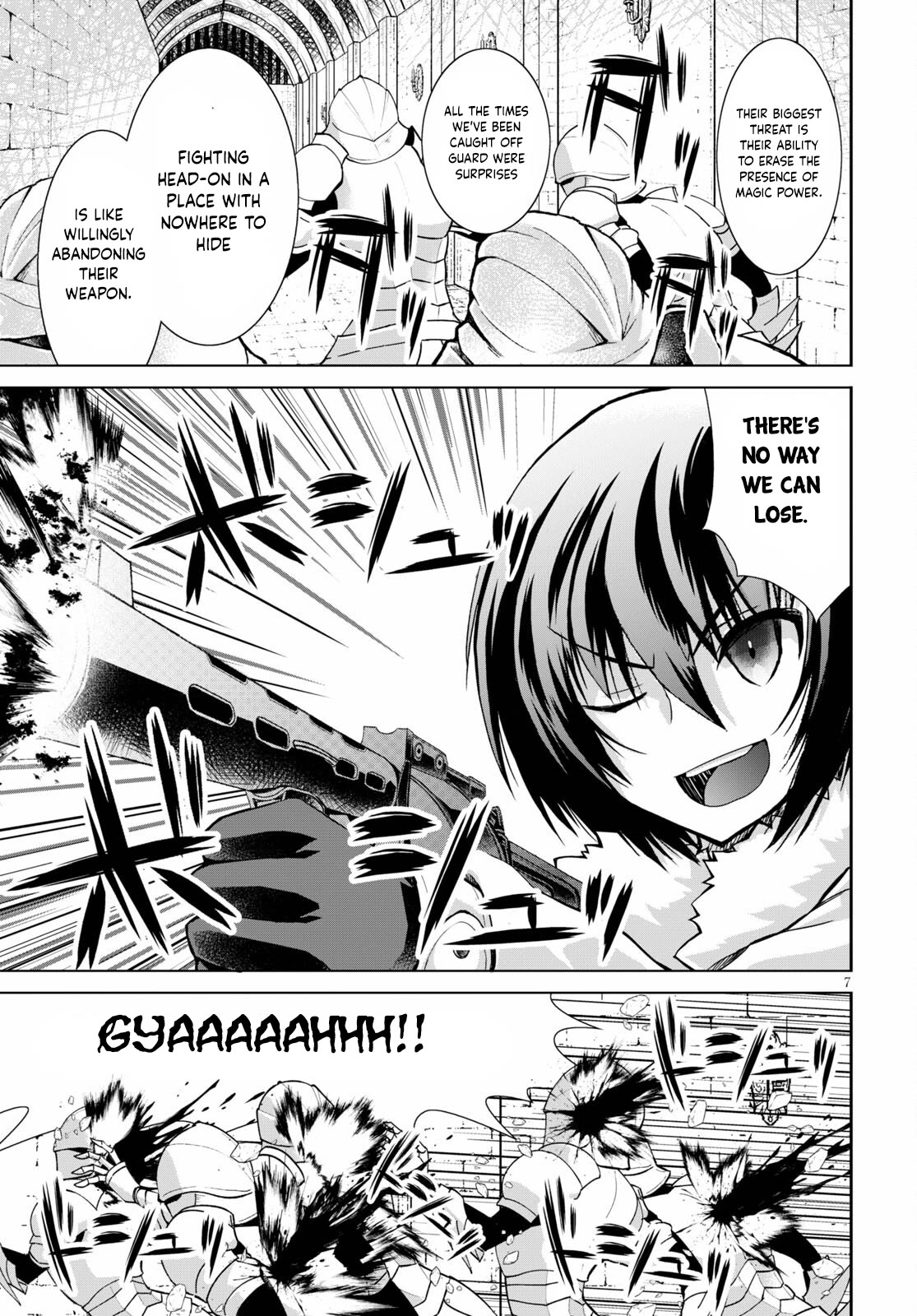 Gunota ga Mahou Sekai ni Tensei Shitara, Gendai Heiki de Guntai Harem o Tsukucchaimashita!? chapter 67 page 8