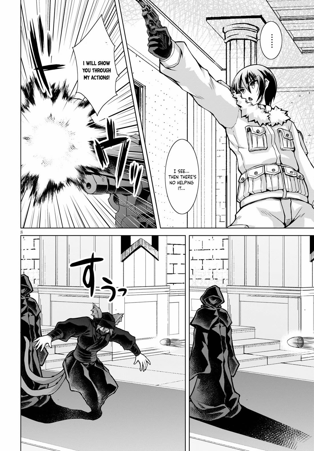 Gunota ga Mahou Sekai ni Tensei Shitara, Gendai Heiki de Guntai Harem o Tsukucchaimashita!? chapter 68 page 9