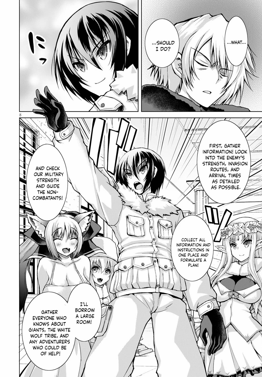 Gunota ga Mahou Sekai ni Tensei Shitara, Gendai Heiki de Guntai Harem o Tsukucchaimashita!? chapter 69 page 9