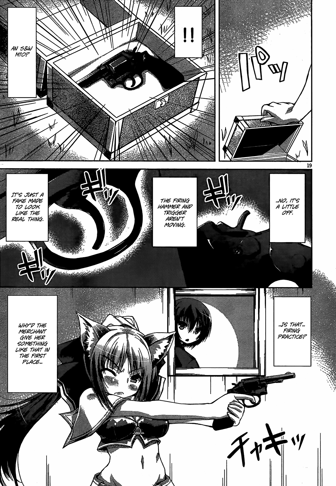 Gunota ga Mahou Sekai ni Tensei Shitara, Gendai Heiki de Guntai Harem o Tsukucchaimashita!? chapter 7 page 24