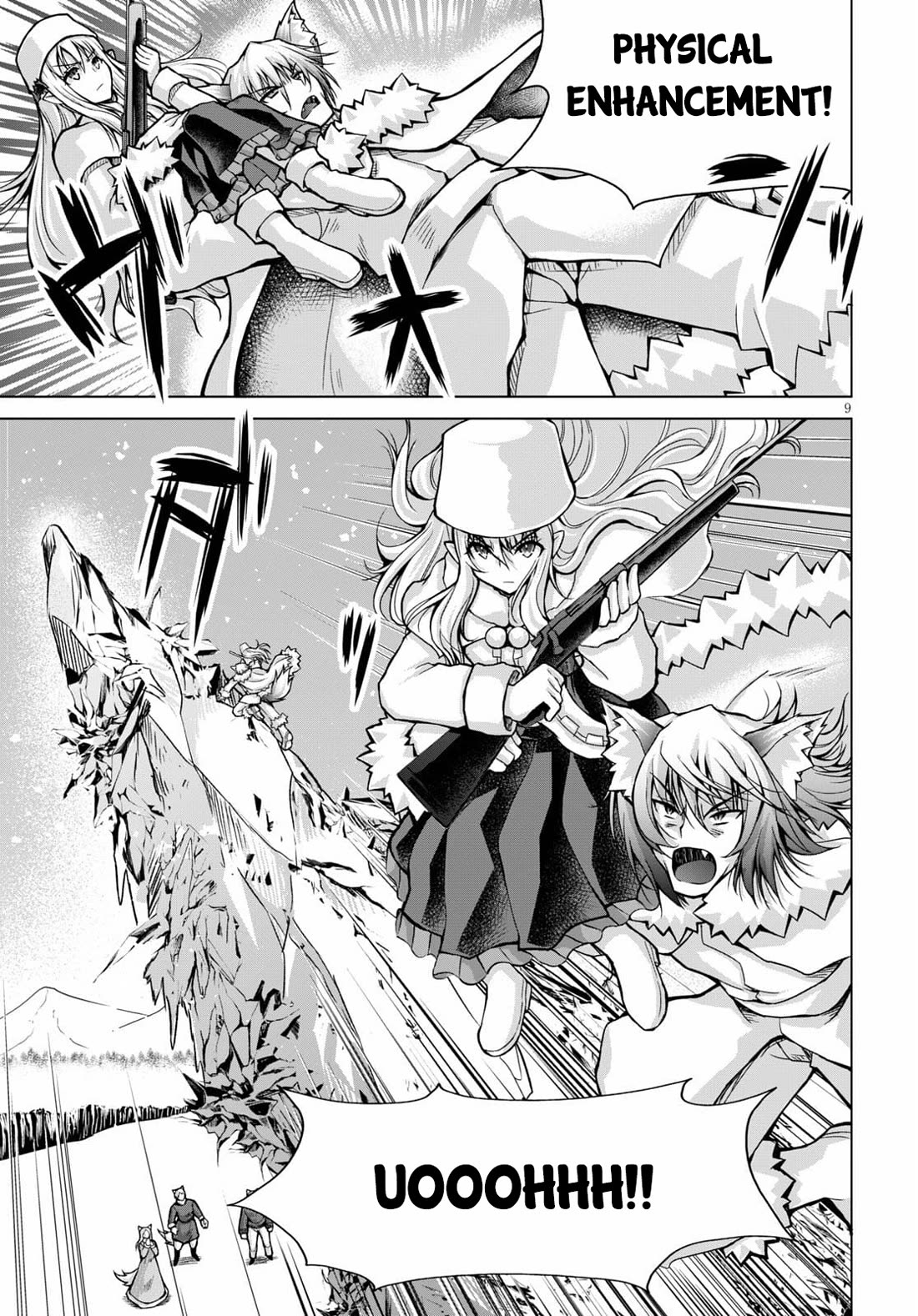 Gunota ga Mahou Sekai ni Tensei Shitara, Gendai Heiki de Guntai Harem o Tsukucchaimashita!? chapter 71 page 10
