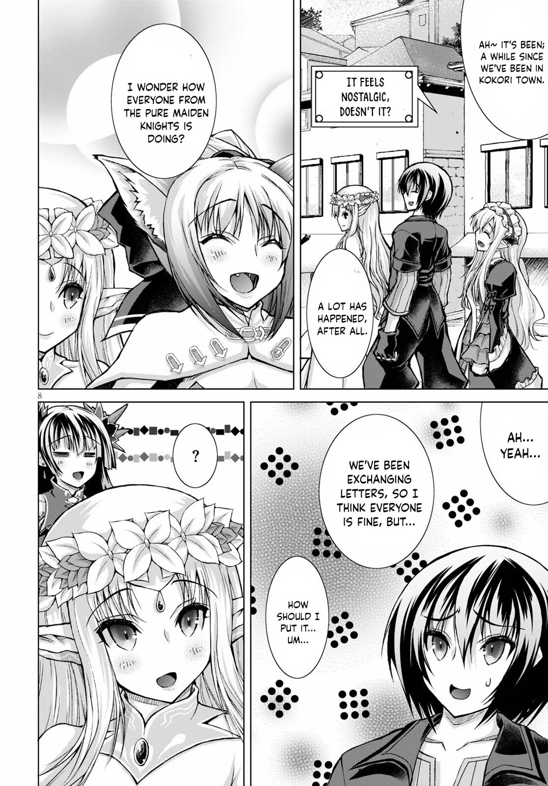 Gunota ga Mahou Sekai ni Tensei Shitara, Gendai Heiki de Guntai Harem o Tsukucchaimashita!? chapter 74 page 9