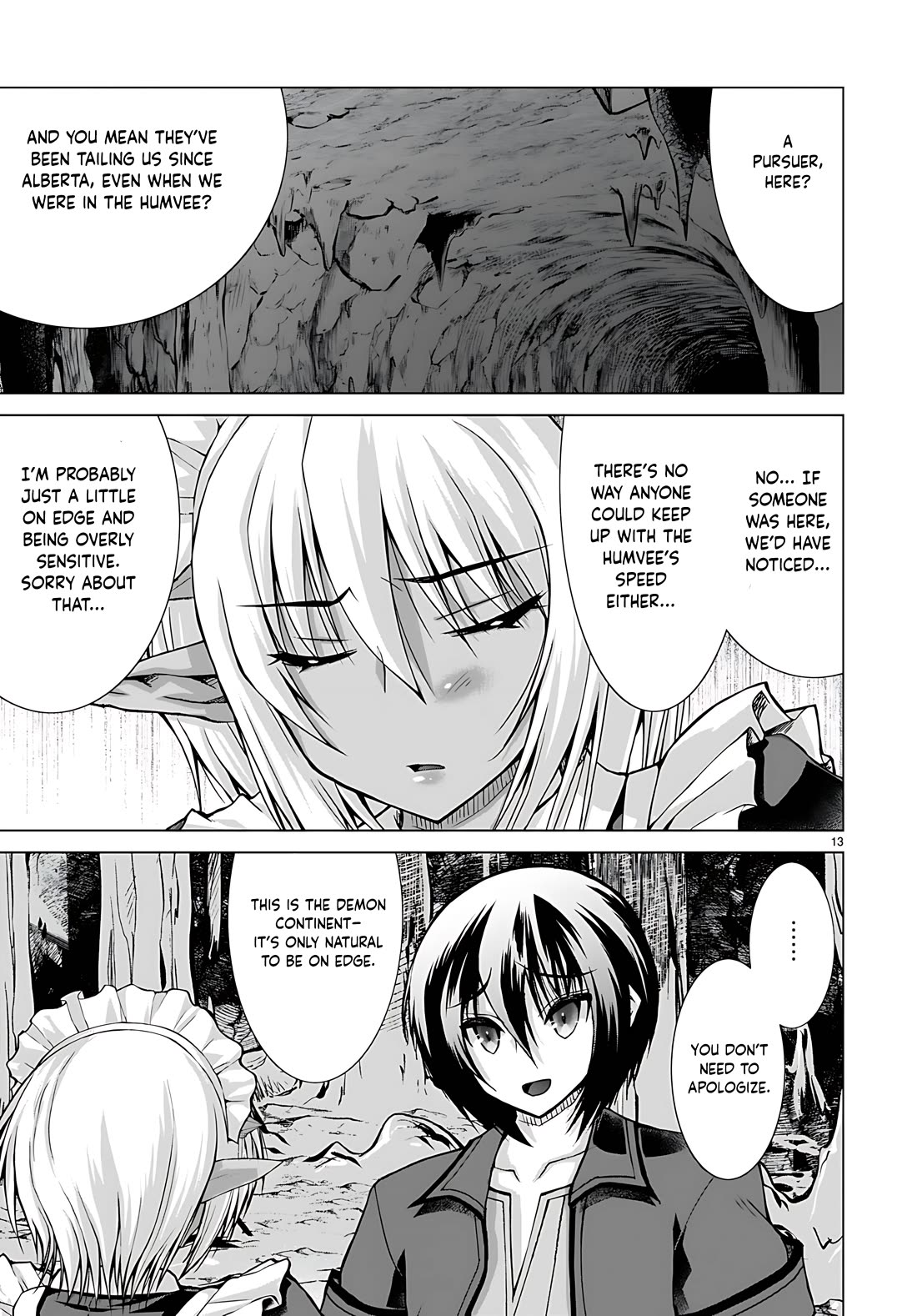 Gunota ga Mahou Sekai ni Tensei Shitara, Gendai Heiki de Guntai Harem o Tsukucchaimashita!? chapter 76 page 17