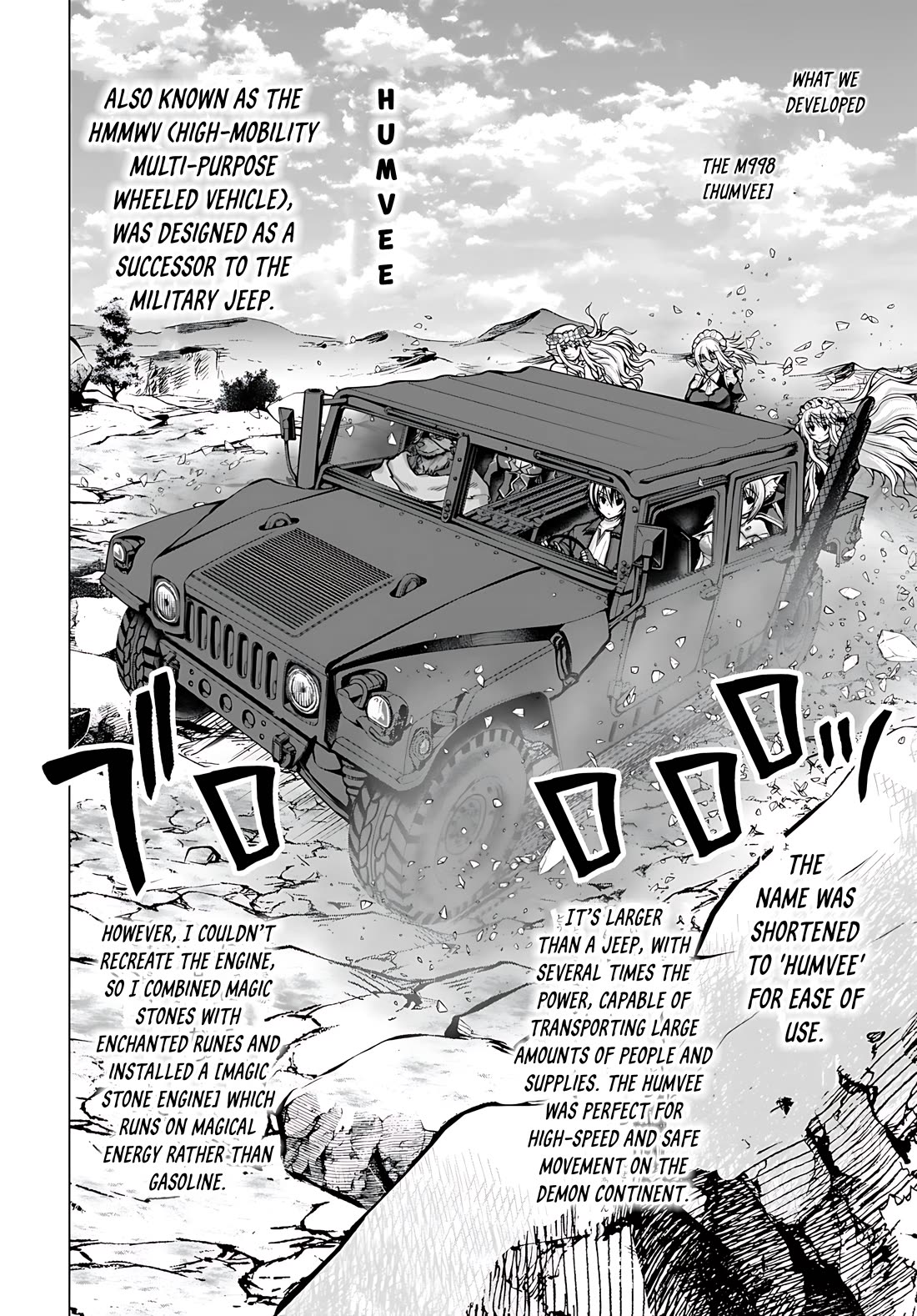 Gunota ga Mahou Sekai ni Tensei Shitara, Gendai Heiki de Guntai Harem o Tsukucchaimashita!? chapter 76 page 6