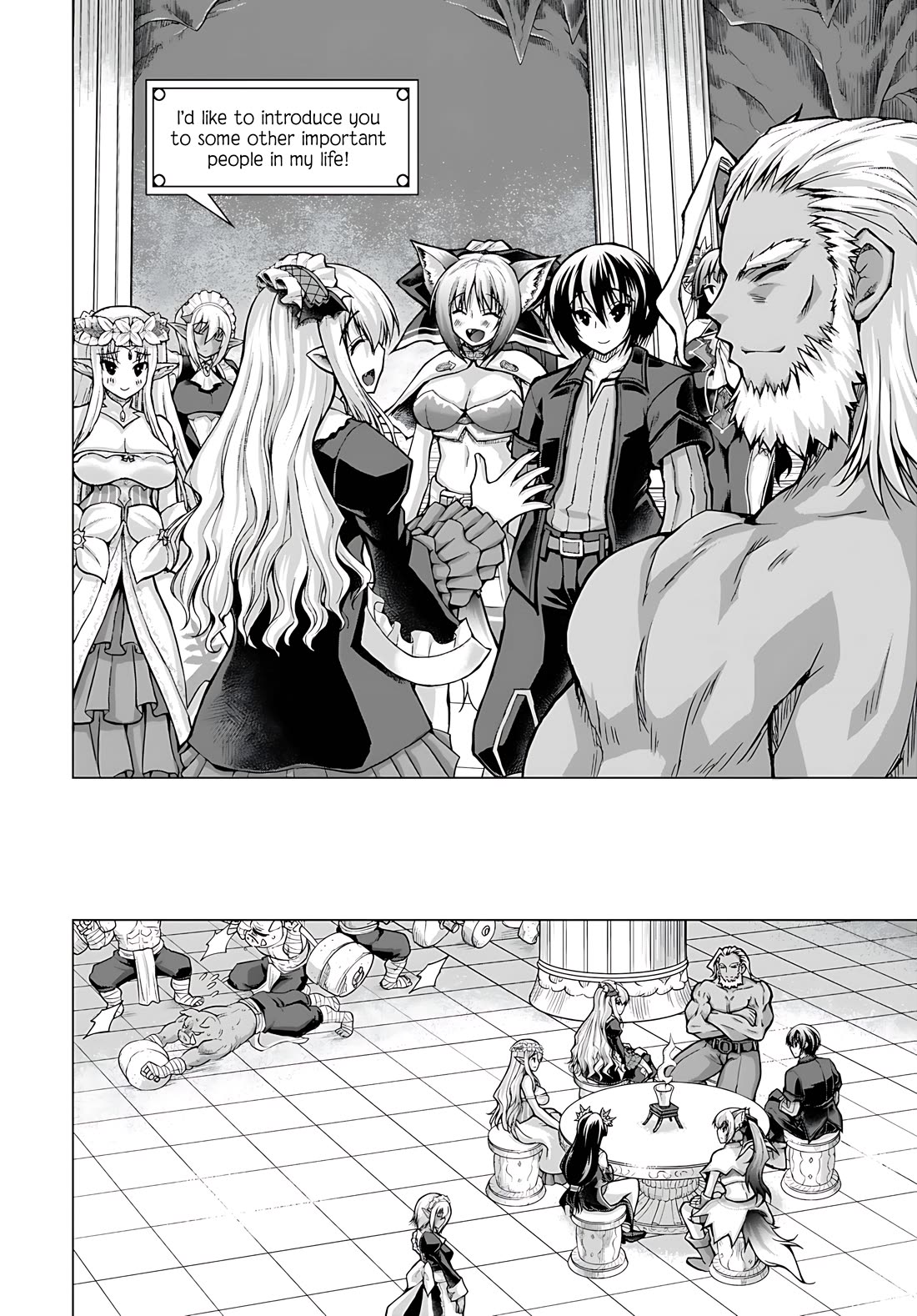 Gunota ga Mahou Sekai ni Tensei Shitara, Gendai Heiki de Guntai Harem o Tsukucchaimashita!? chapter 77 page 14