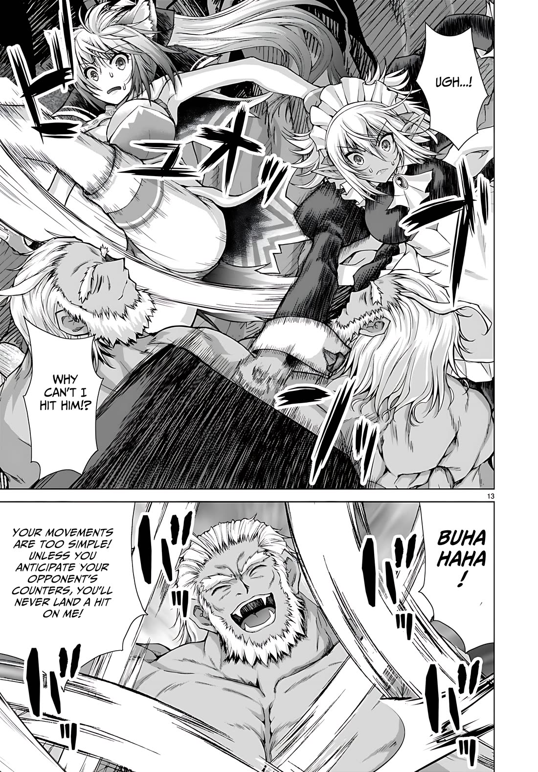 Gunota ga Mahou Sekai ni Tensei Shitara, Gendai Heiki de Guntai Harem o Tsukucchaimashita!? chapter 78 page 13