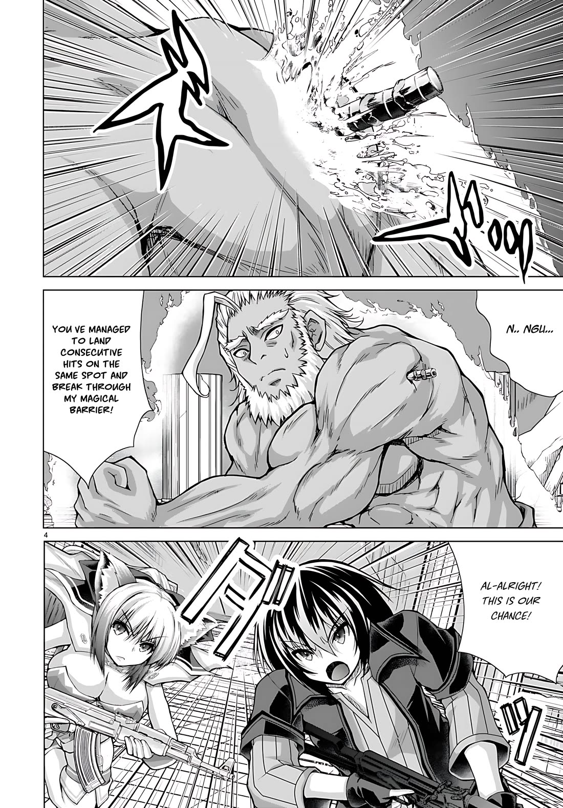 Gunota ga Mahou Sekai ni Tensei Shitara, Gendai Heiki de Guntai Harem o Tsukucchaimashita!? chapter 78 page 5