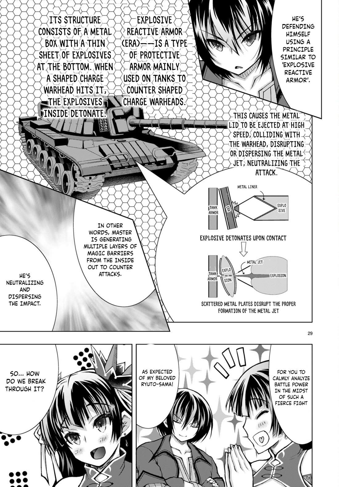 Gunota ga Mahou Sekai ni Tensei Shitara, Gendai Heiki de Guntai Harem o Tsukucchaimashita!? chapter 79 page 28