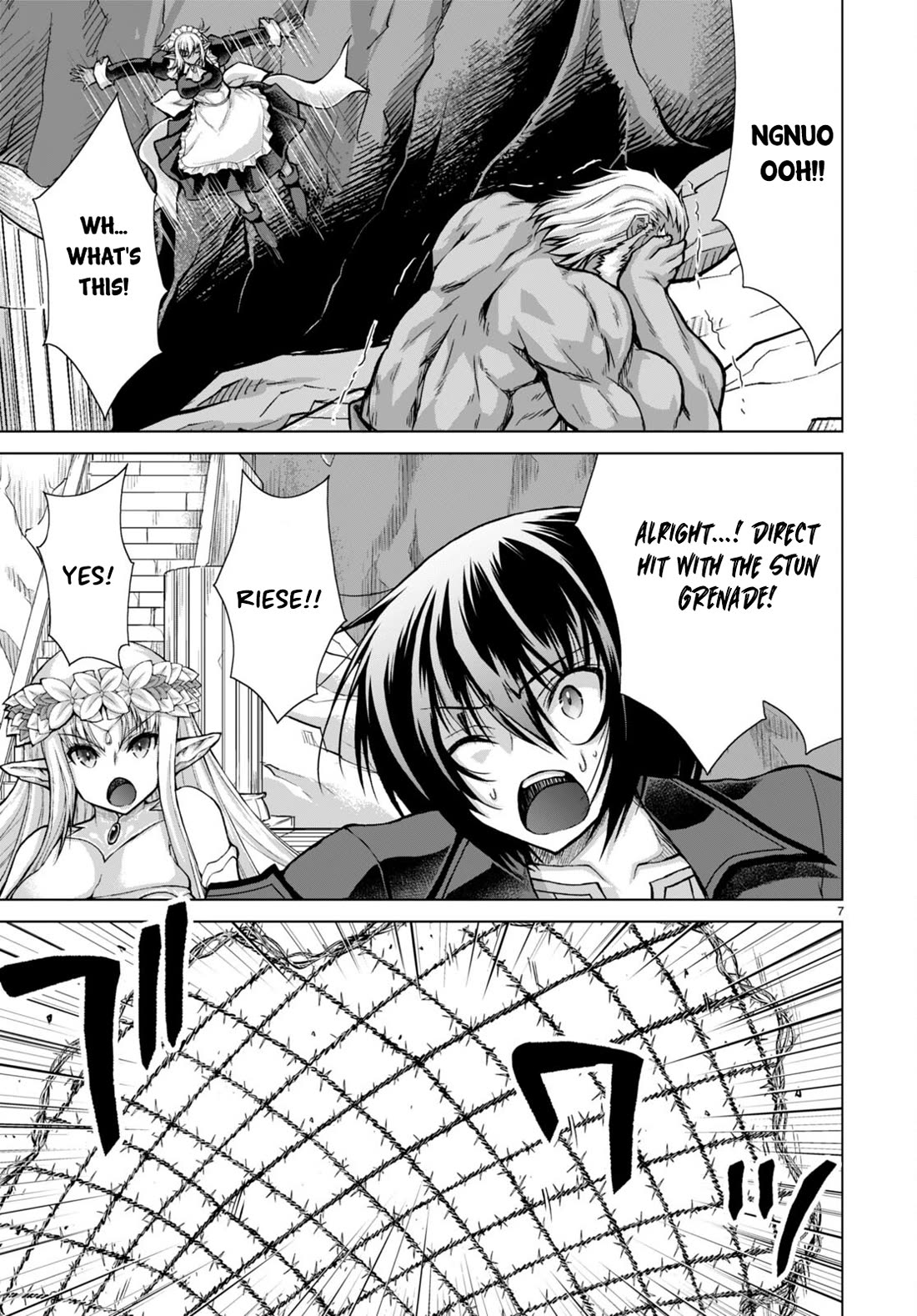 Gunota ga Mahou Sekai ni Tensei Shitara, Gendai Heiki de Guntai Harem o Tsukucchaimashita!? chapter 79 page 8