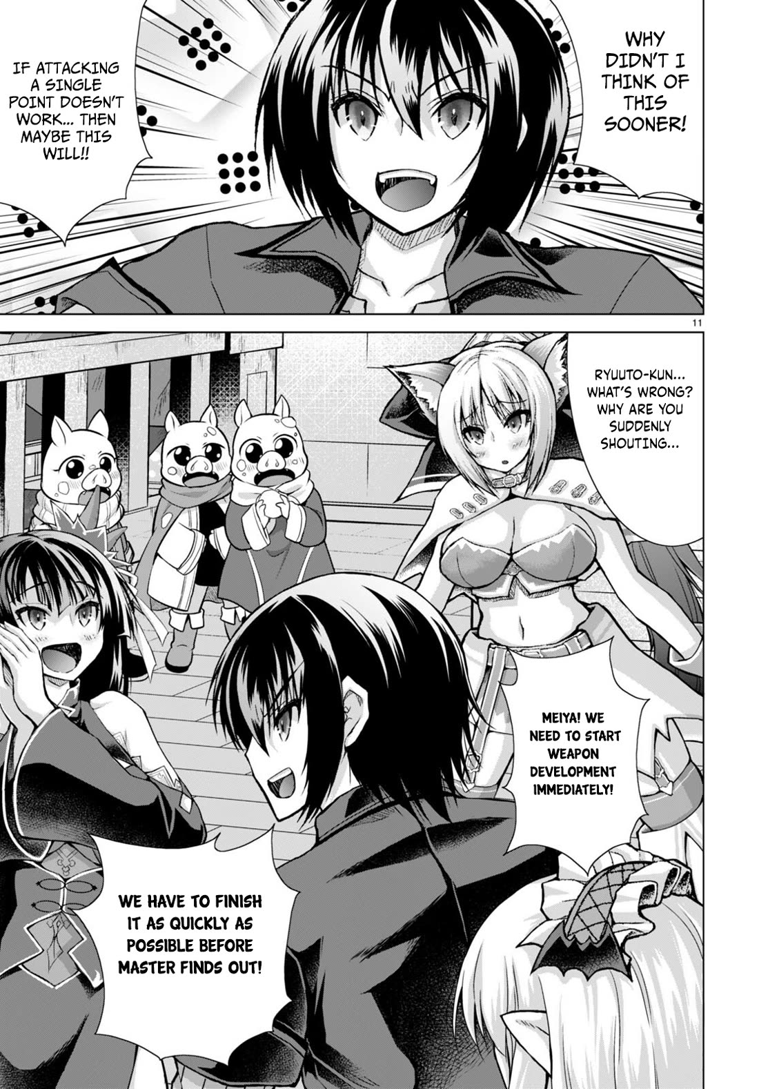 Gunota ga Mahou Sekai ni Tensei Shitara, Gendai Heiki de Guntai Harem o Tsukucchaimashita!? chapter 80 page 12
