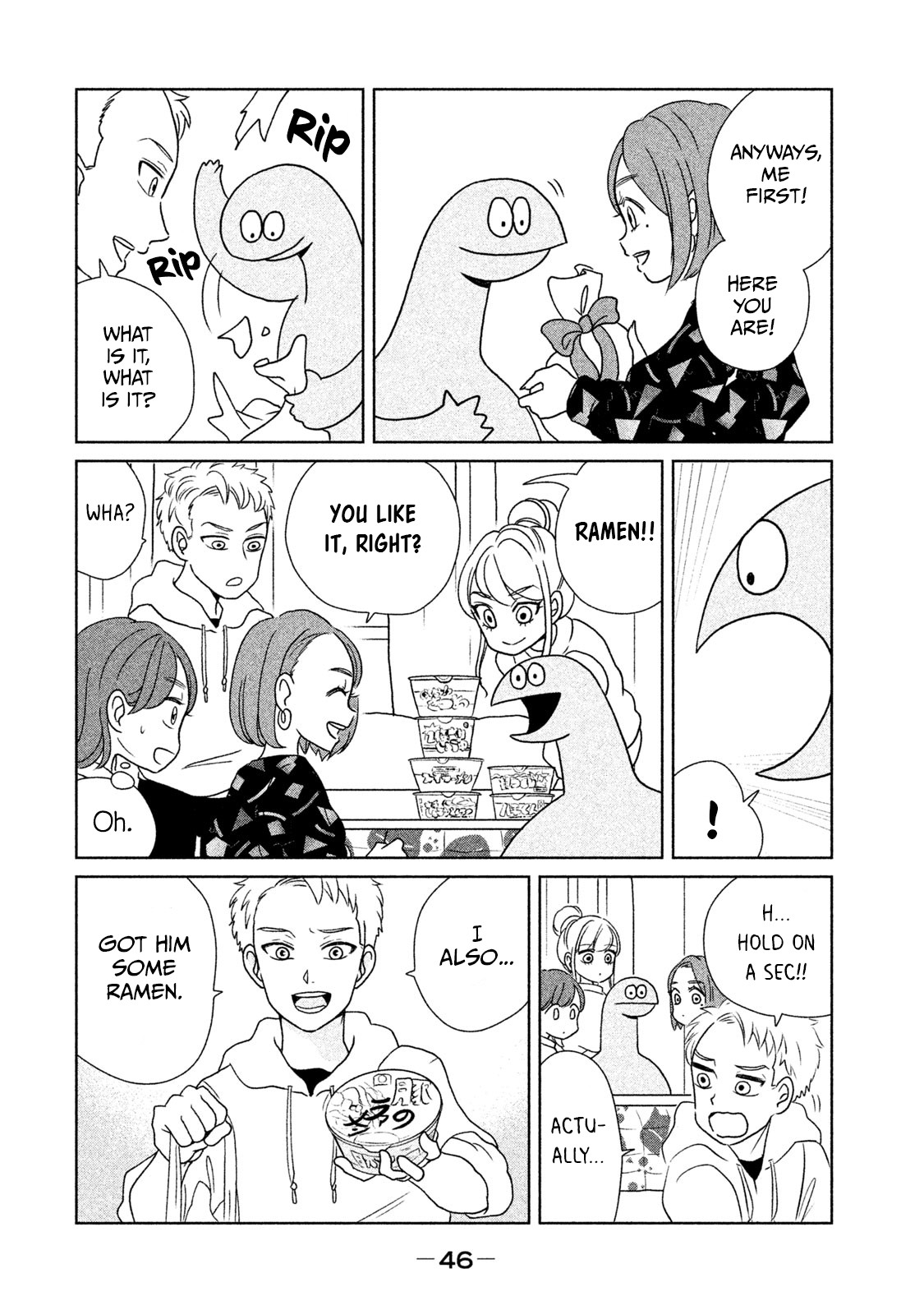 Gyaru and Dinosaur chapter 20 page 4