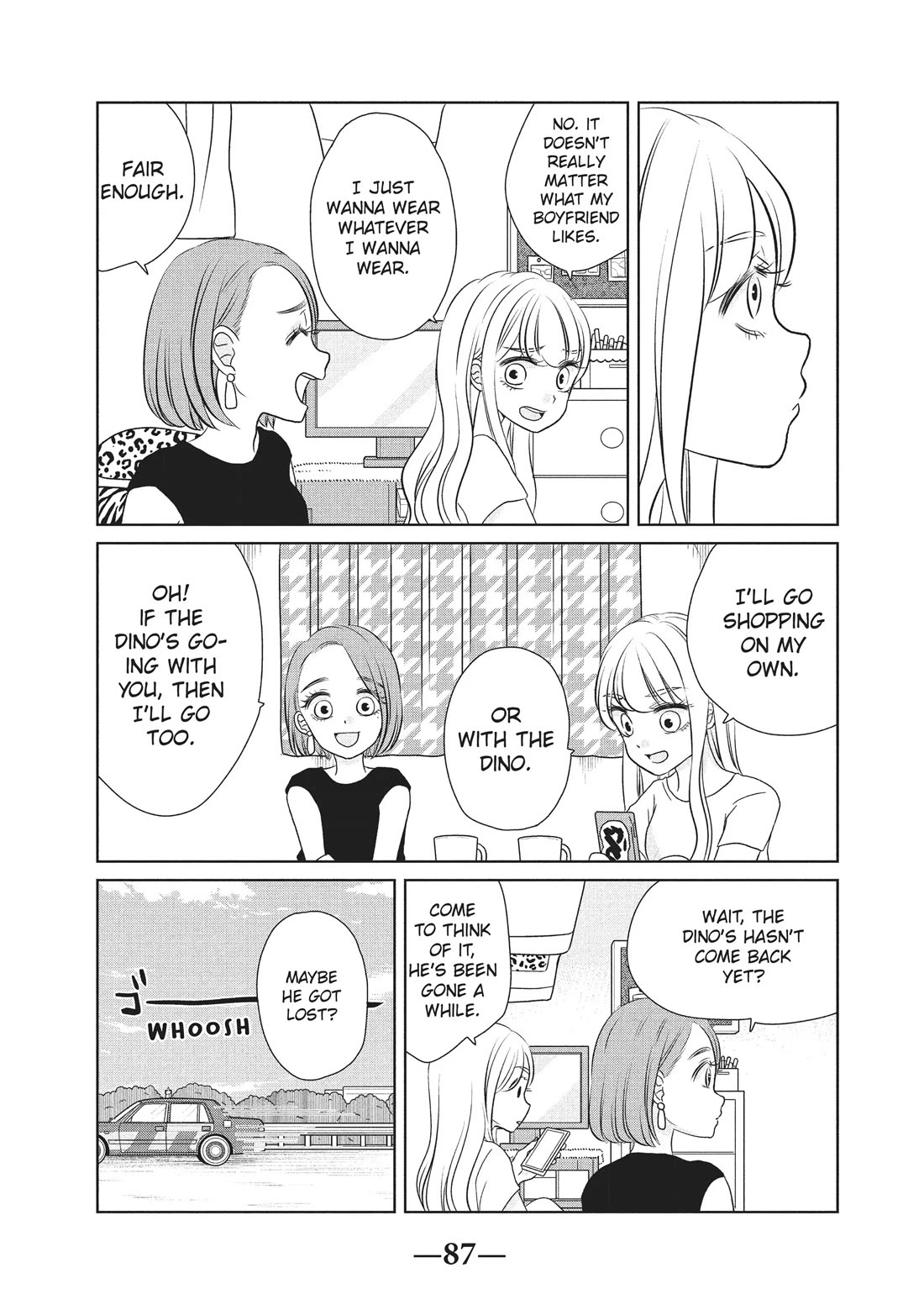 Gyaru and Dinosaur chapter 39 page 5