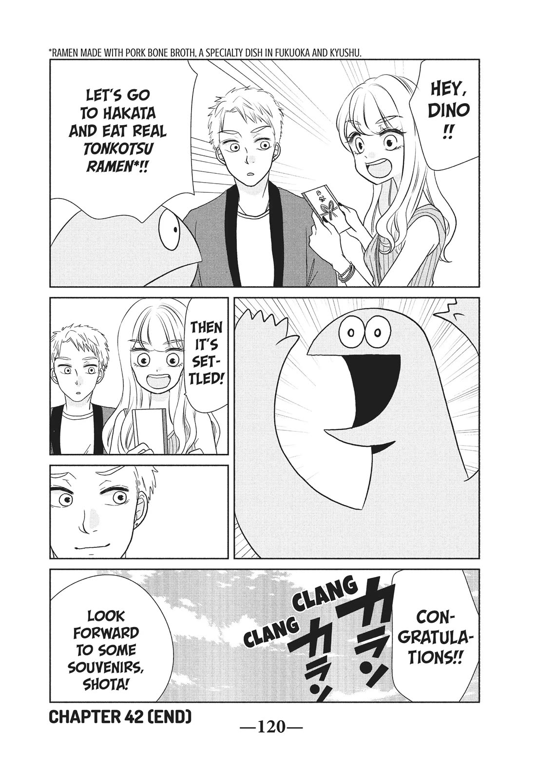 Gyaru and Dinosaur chapter 42 page 8