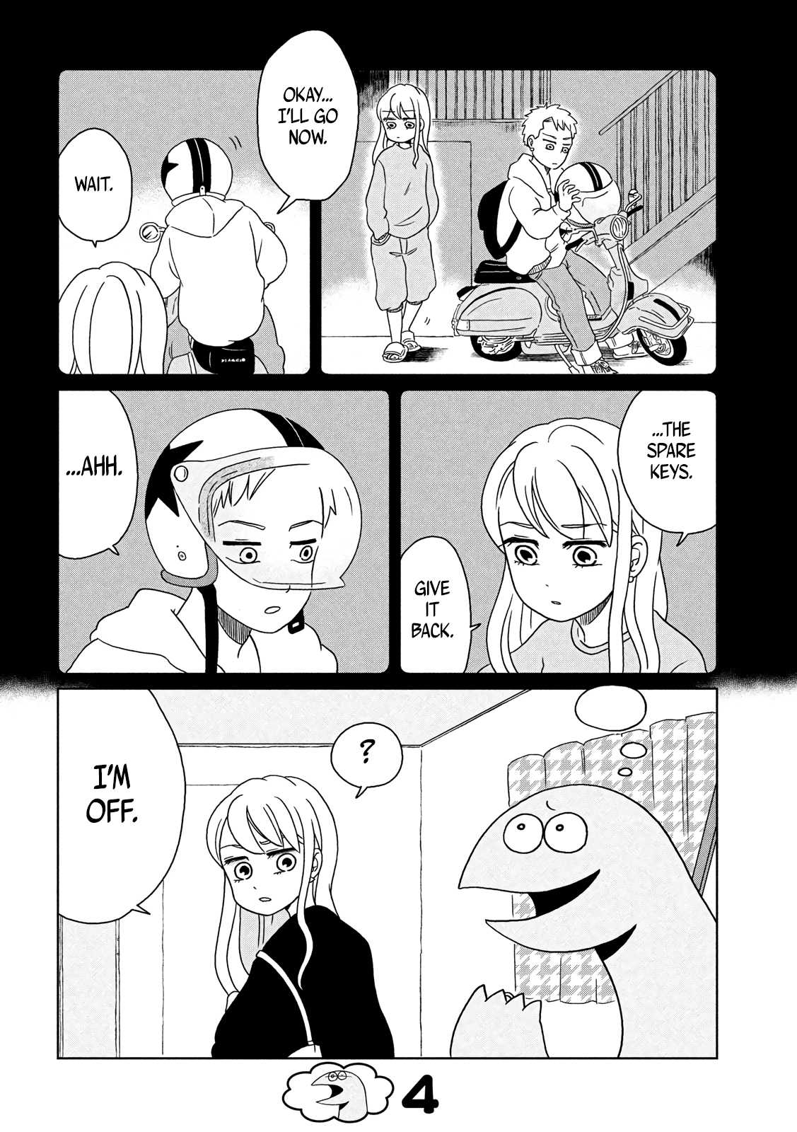 Gyaru and Dinosaur chapter 5 page 4