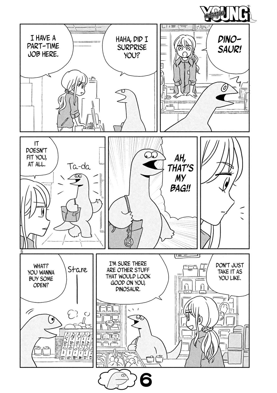Gyaru and Dinosaur chapter 5 page 6