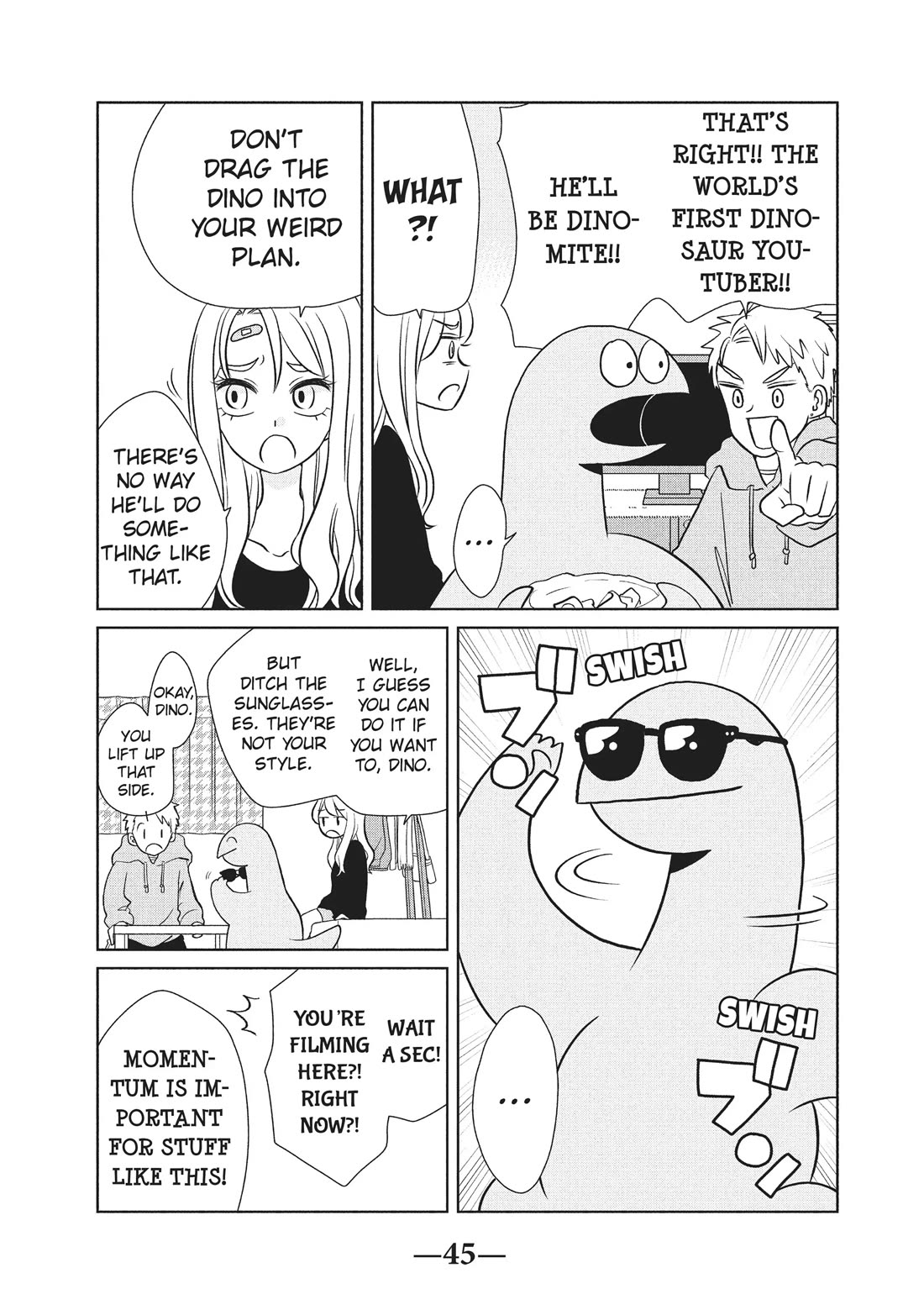 Gyaru and Dinosaur chapter 50 page 3