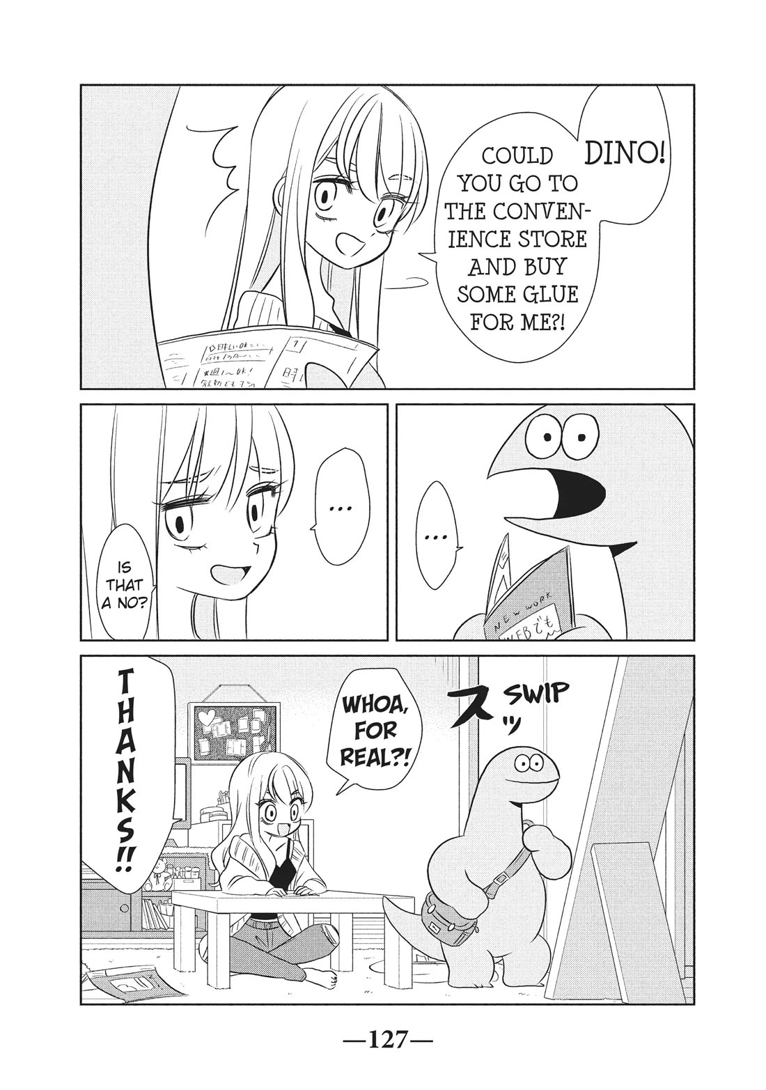 Gyaru and Dinosaur chapter 58 page 5