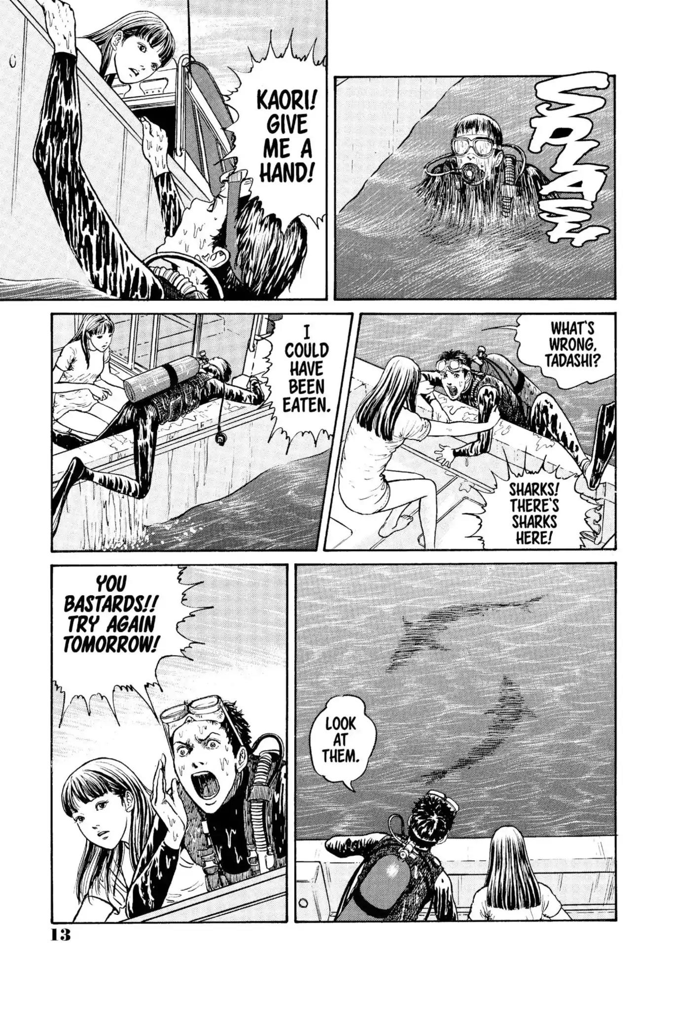 Gyo chapter 1 page 13