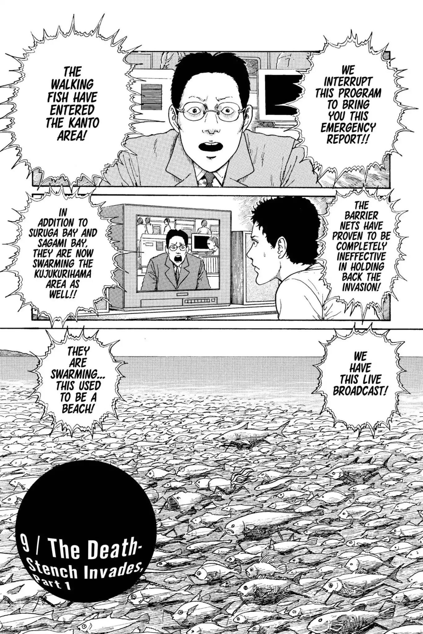 Gyo chapter 9 page 1