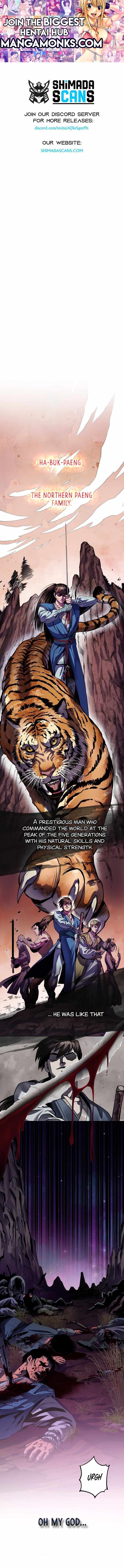 Ha Buk Paeng’s youngest son chapter 1 page 1