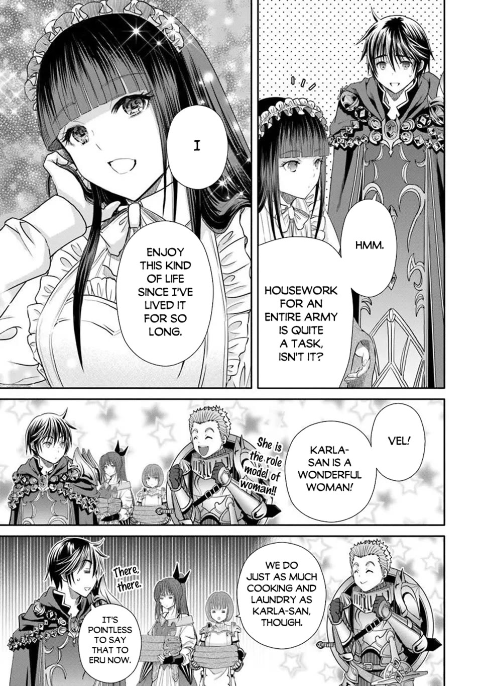 Hachinan tte, Sore wa Nai Deshou! chapter 109 page 4