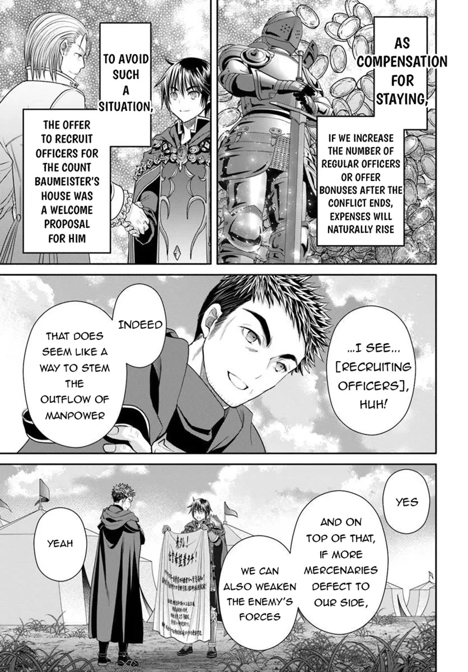 Hachinan tte, Sore wa Nai Deshou! chapter 111 page 16