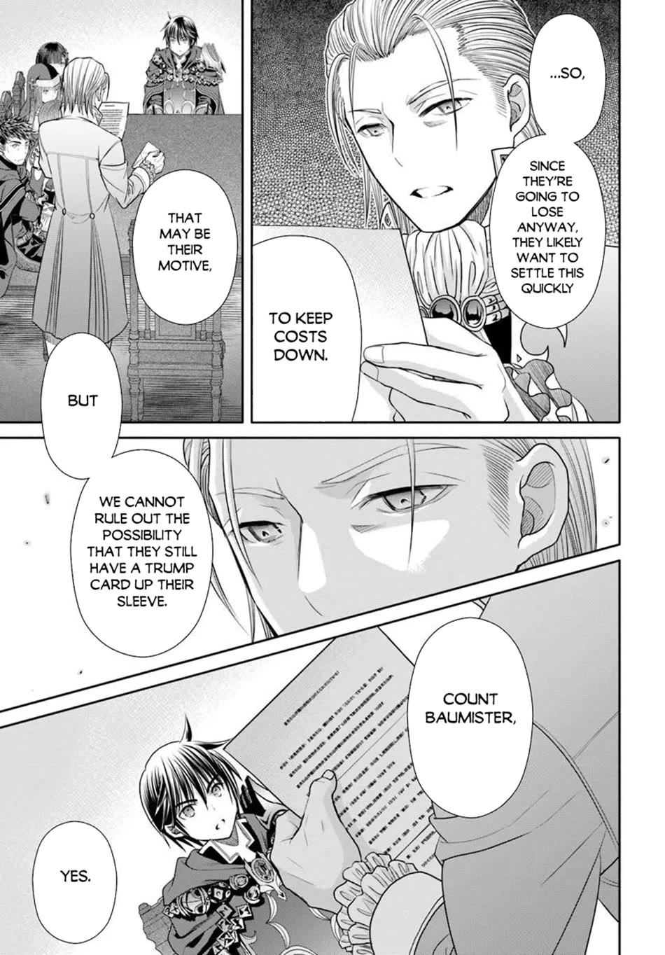 Hachinan tte, Sore wa Nai Deshou! chapter 112 page 22
