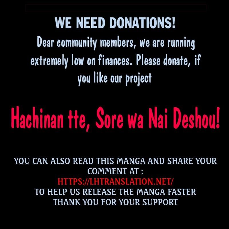 Hachinan tte, Sore wa Nai Deshou! chapter 34 page 29