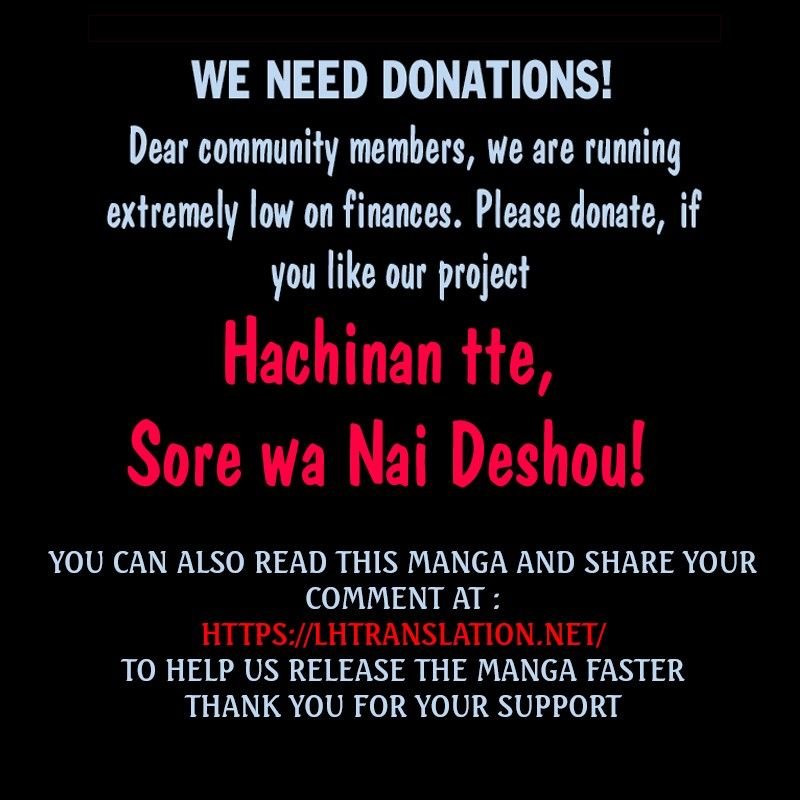 Hachinan tte, Sore wa Nai Deshou! chapter 43 page 18
