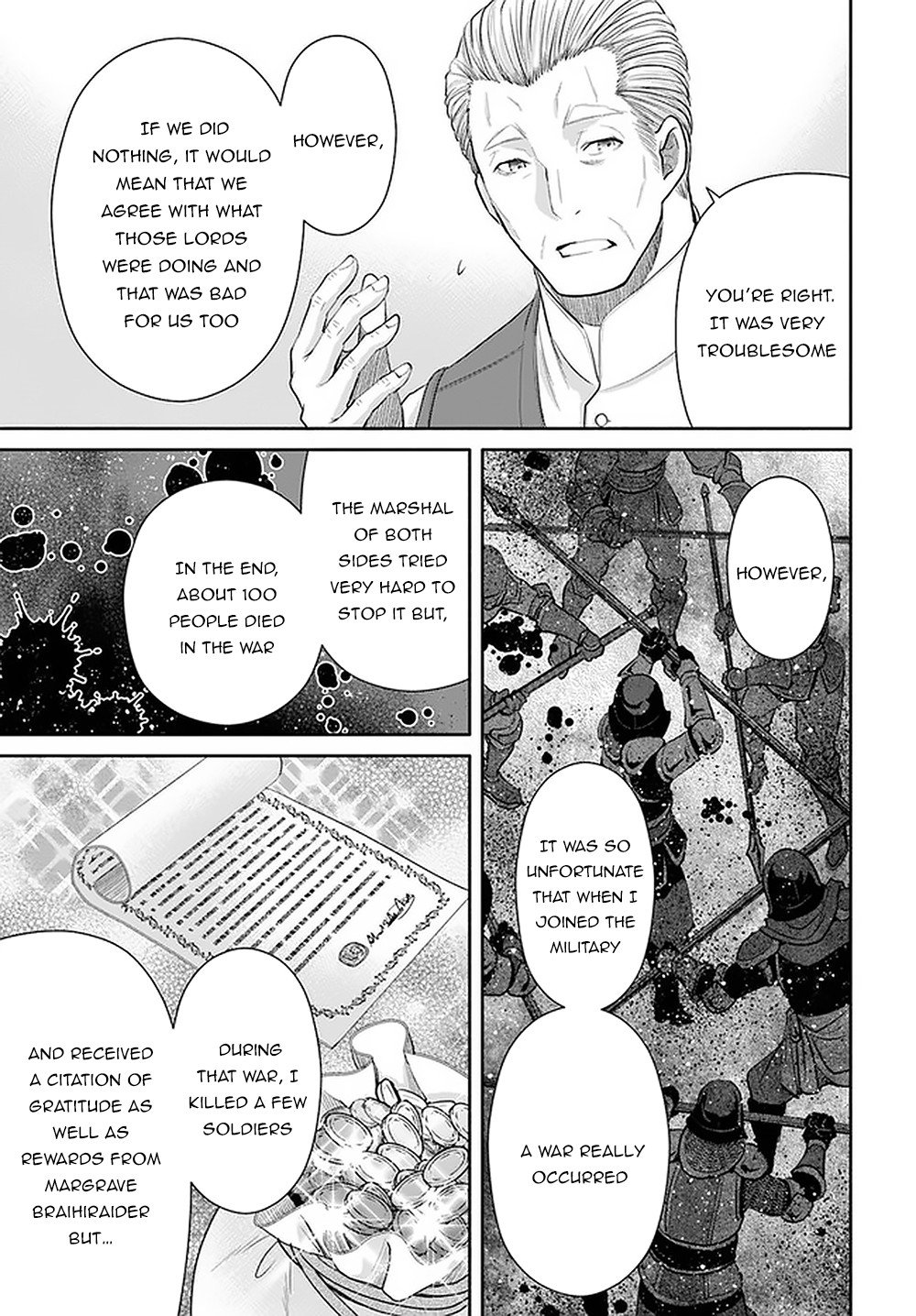 Hachinan tte, Sore wa Nai Deshou! chapter 51 page 22