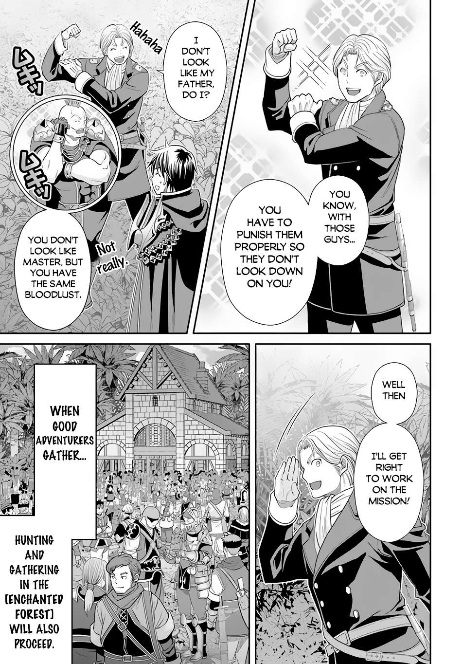 Hachinan tte, Sore wa Nai Deshou! chapter 86 page 10