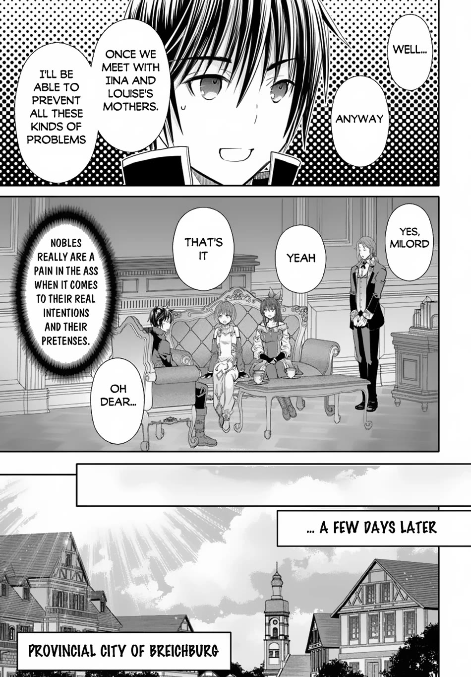 Hachinan tte, Sore wa Nai Deshou! chapter 96 page 12