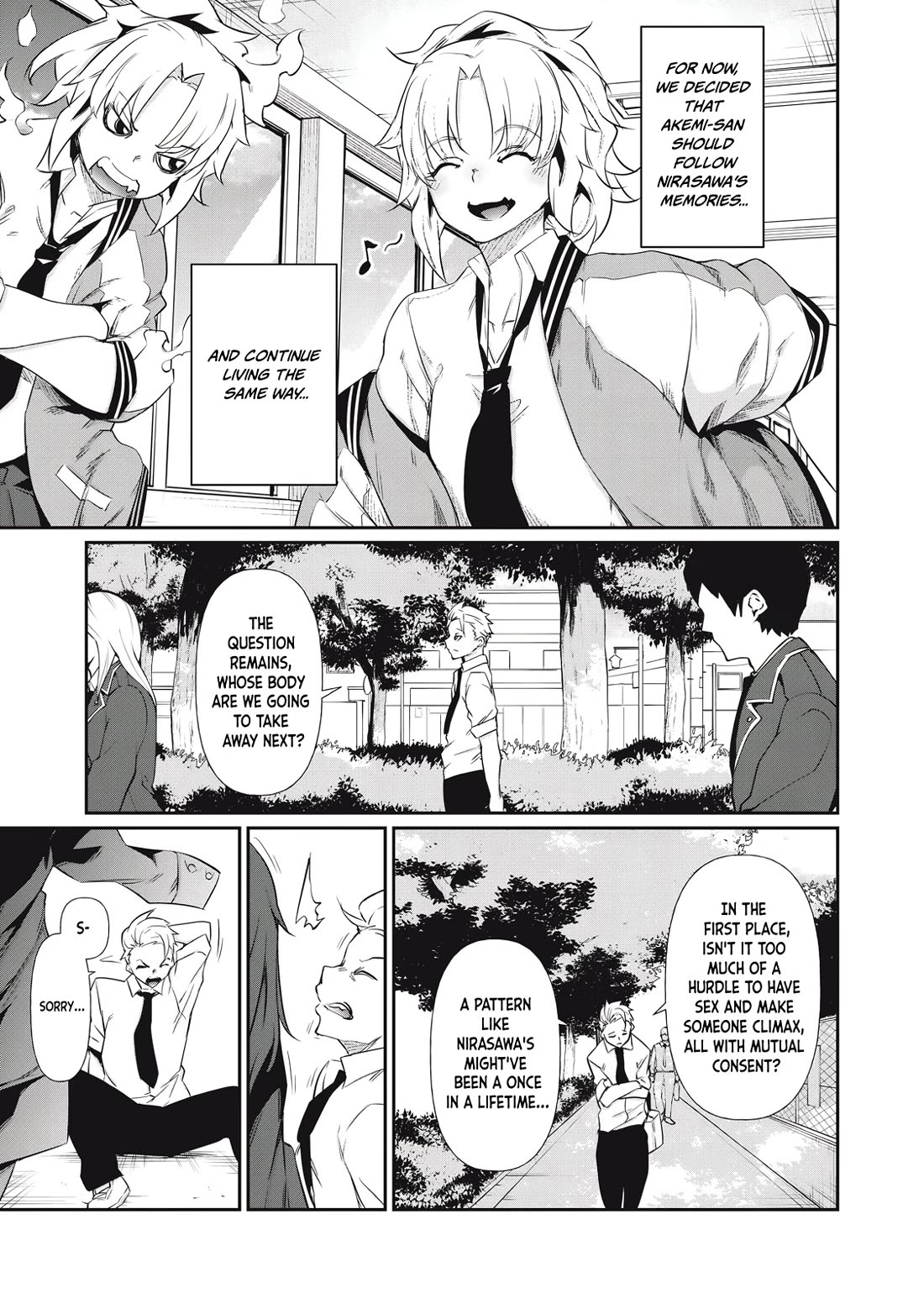 Hacking Ghost: A School Where Only Your Body has Value chapter 3 page 13