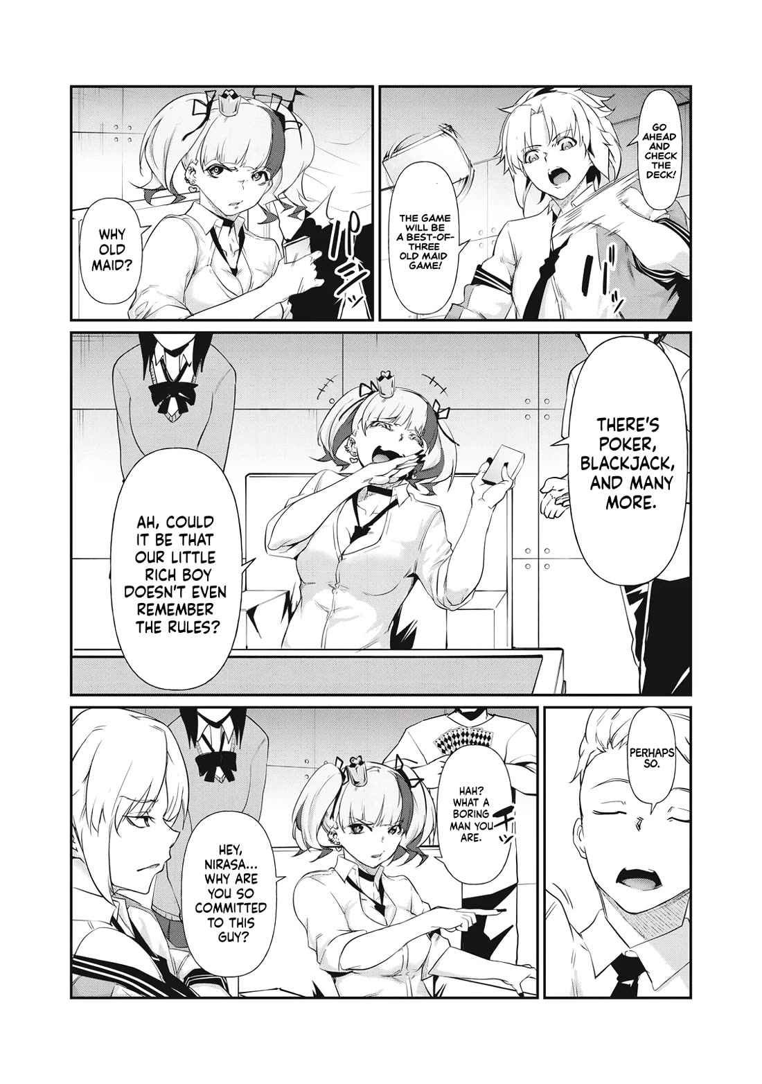 Hacking Ghost: A School Where Only Your Body has Value chapter 5 page 5