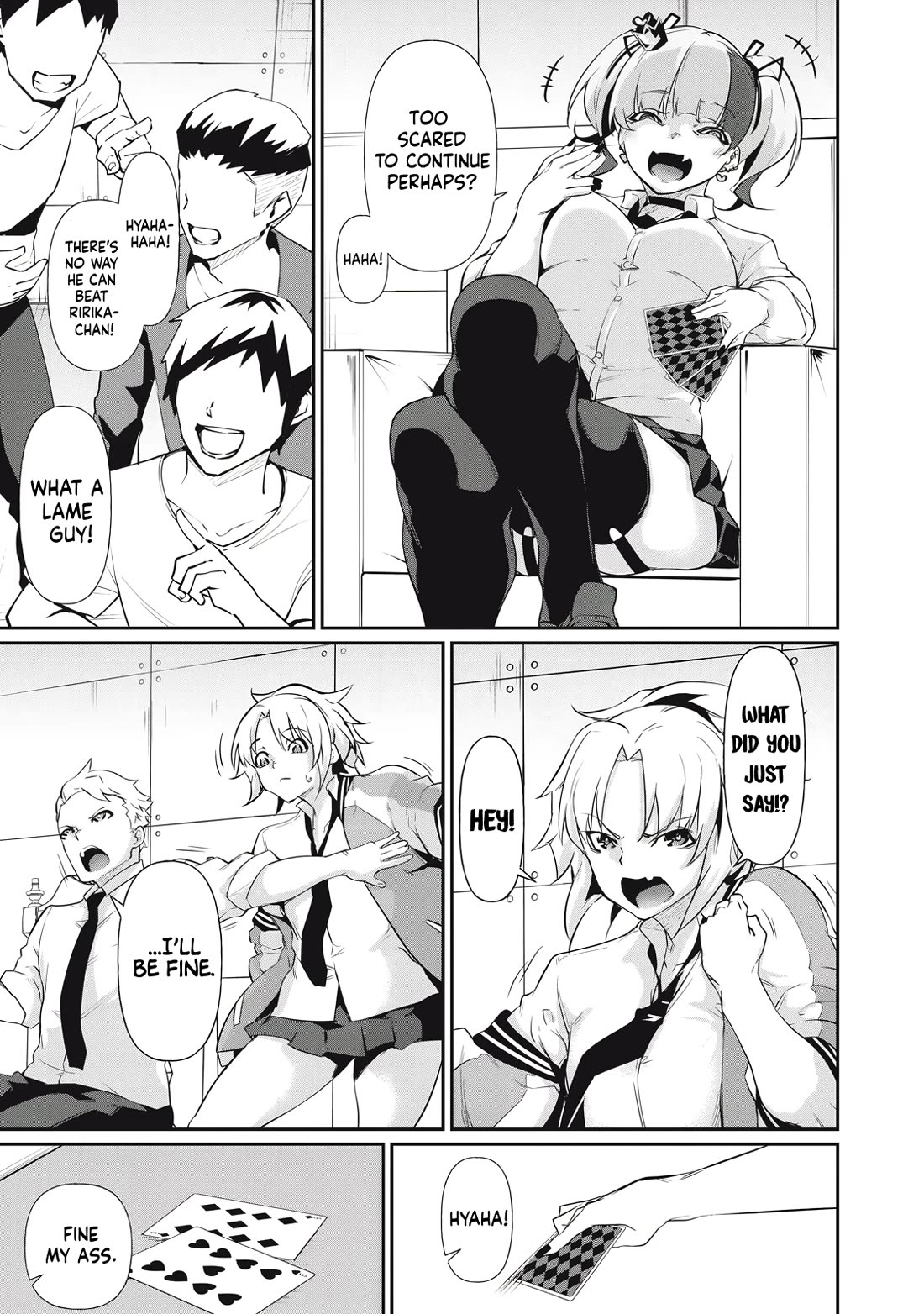 Hacking Ghost: A School Where Only Your Body has Value chapter 7 page 13