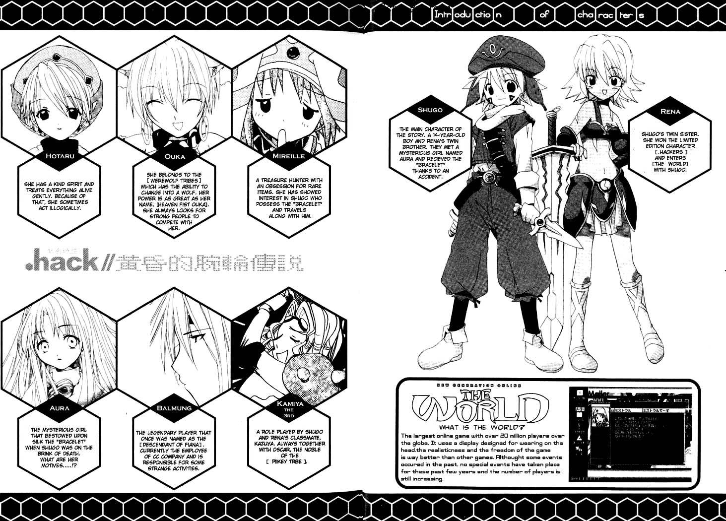 .hack//Tasogare no Udewa Densetsu chapter 1 page 12